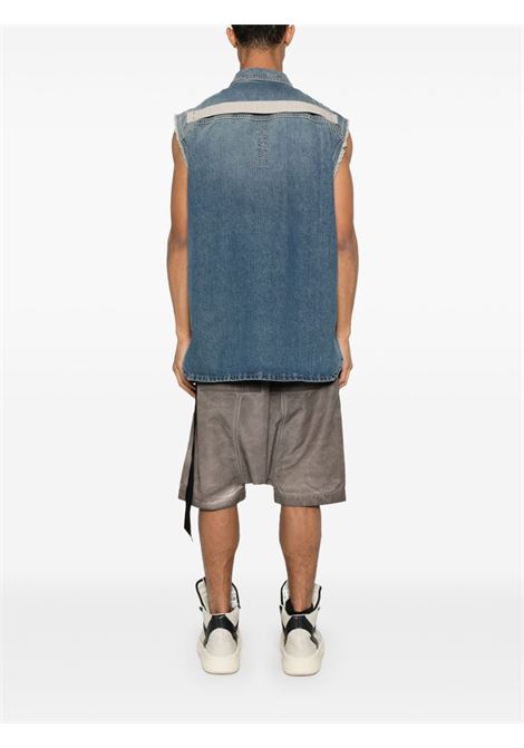 smanicato tommy jumbo uomo blu RICK OWENS DRKSHDW | DU01E3764 DWB06